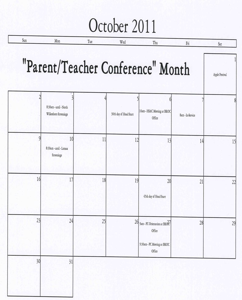 Calendar